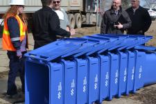 Individual bins in North Battleford reduce waste AND recycling