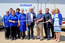 Grand opening of new Tisdale SARCAN depot